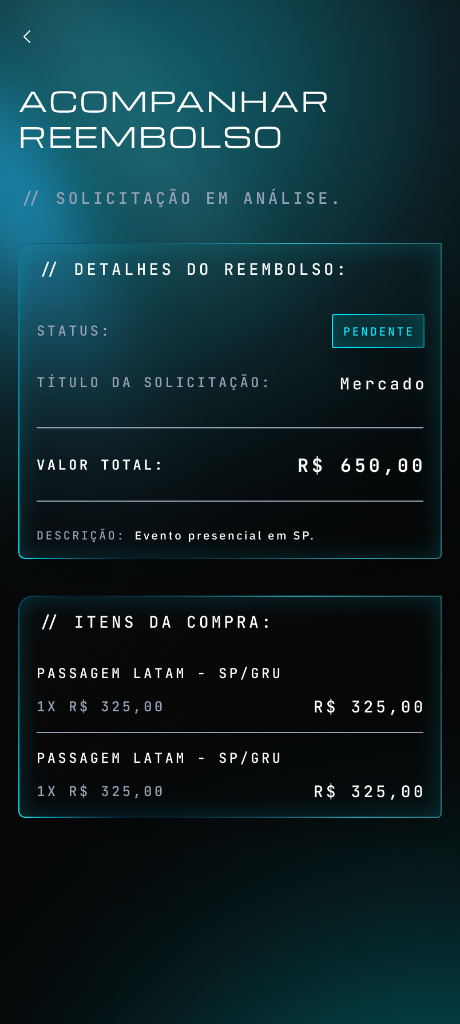 Acompanhar Reembolso